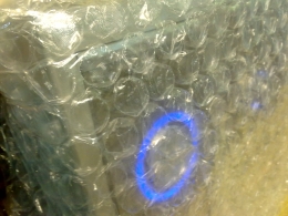 Двухслойная пленка с диаметром пузыря 25мм